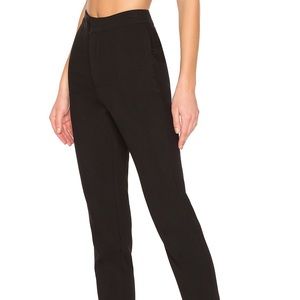 About Us black work pant with slit. Never worn.